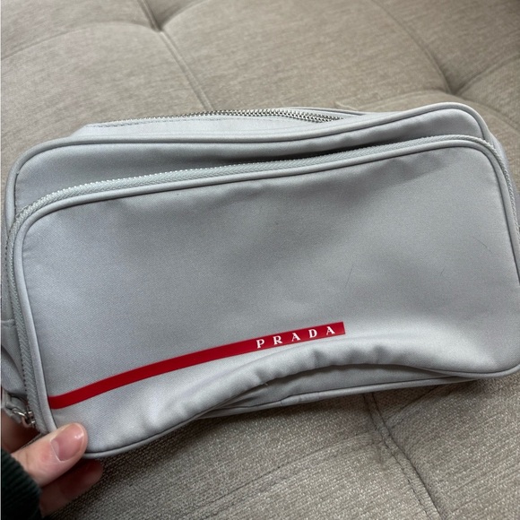 Prada Handbags - Prada Luna Rossa Makeup Pouch